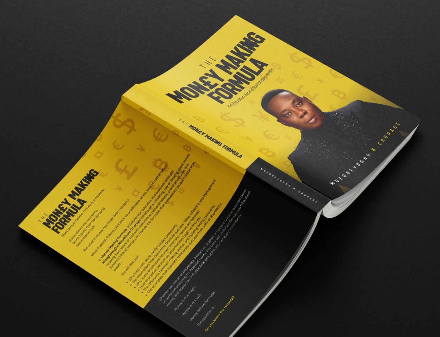 The Money Making Formula, front and back cover